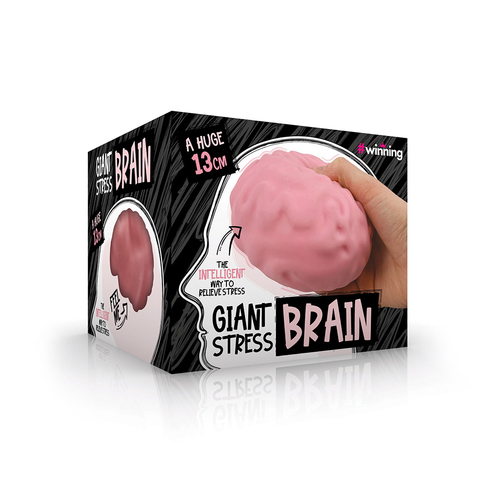 The Source Stress Brain Αντιστρες Μπαλάκι σε σχήμα ανθρώπινου εγκεφάλου