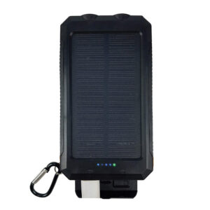 The Source Solar Powerbank 10.000mAh - Ηλιακό Powerbank με Θύρα USB Μαύρο