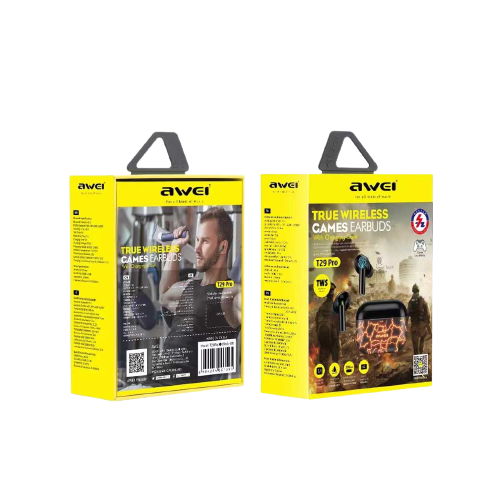 Ασύρματα ακουστικά Bluetooth με θήκη φόρτισης - T29 Pro - Awei - 888810 Ασύρματα ακουστικά Bluetooth με θήκη φόρτισης - T29 Pro - Awei - 888810