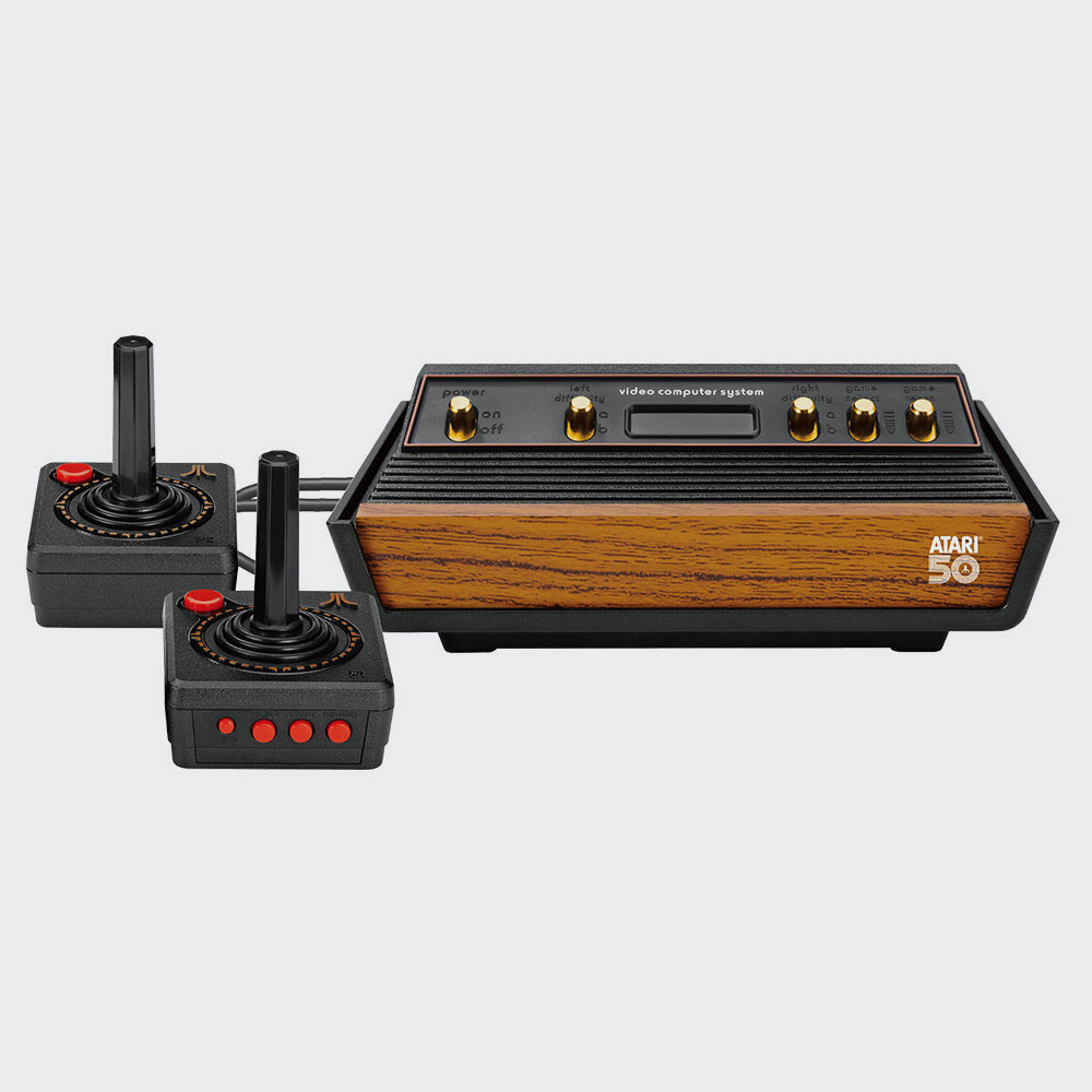 The Source Atari Flashback 12 Κονσόλα Βιντεοπαιχνιδιών με είσοδο HDMI εσωτερική μνήμη και δύο χειριστήρια