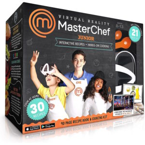 Abacus Brands VR MasterChef Junior Σετ εικονικής πραγματικότητας – Πολυτελές Σετ Δώρου Για ηλικίες 8 έως 13 ετών – Περιλαμβάνει Γυαλιά VR