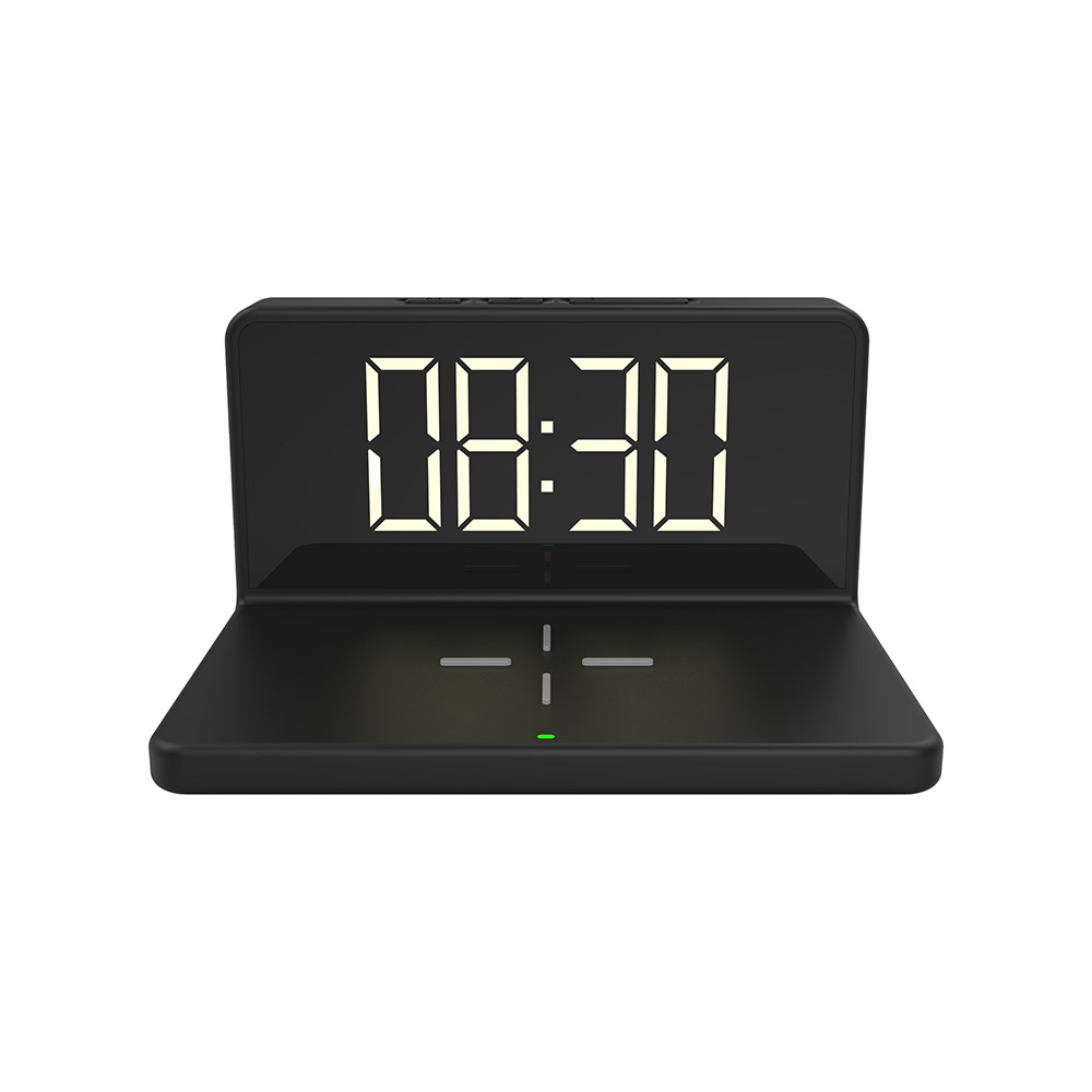 The Source Wireless Phone Charging Alarm Clock - Ασύρματος φορτιστής Smartphone Ξυπνητήρι