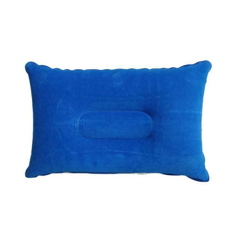Φουσκωτό μαξιλάρι θαλάσσης & camping - YB3153 - 34x22cm - 960187 - Blue