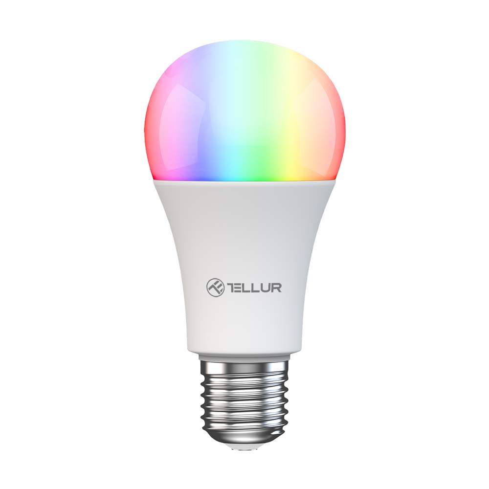 9W Smart Λάμπα LED 820 Lumens για Ντουί E27 τηλεχειριζόμενη με WiFi (White/Warm/RGB/Dimmer)