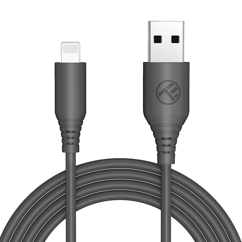 Καλώδιο φόρτισης και δεδομένων Tellur USB-A σε Lightning – 1 μέτρο σε μαύρο χρώμα