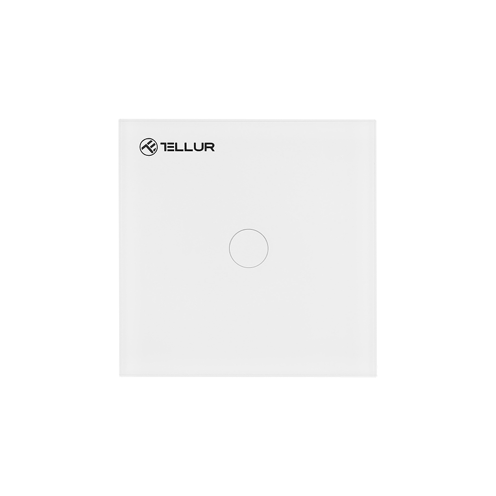 Tellur WiFi Switch 1 Ports 1800W 10A Έξυπνος διακόπτης WiFi 1 θύρας σε λευκό (TLL331041)