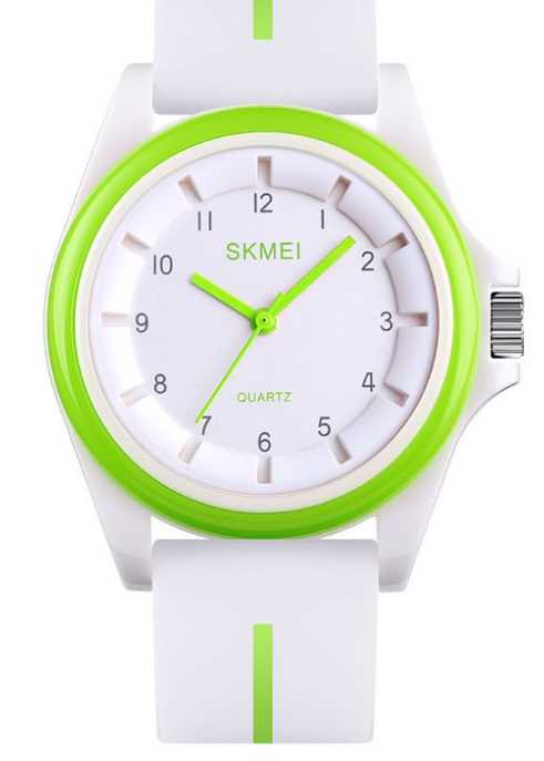 Αναλογικό ρολόι χειρός – Skmei - 1578 - 215781 - White/Green