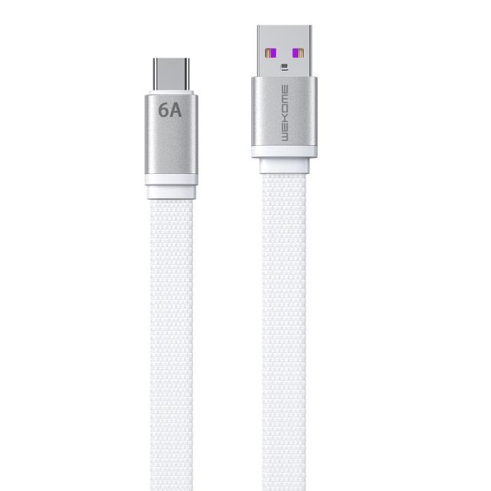 Charging Cable WK TYPE-C White 1