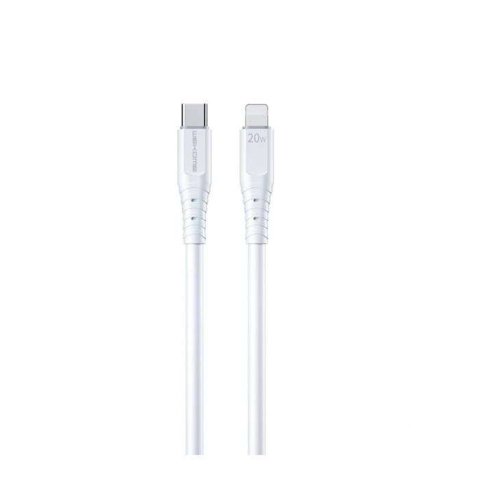 Charging Cable WK 20W PD TYPE-C/i6 White 1