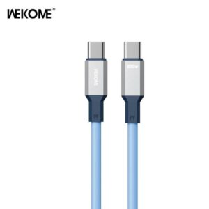 Charging Cable WK 100W TYPE-C/TYPE-C Tint II Blue 1