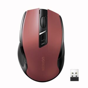 Mouse Wireless UGREEN MU006 Red 15065