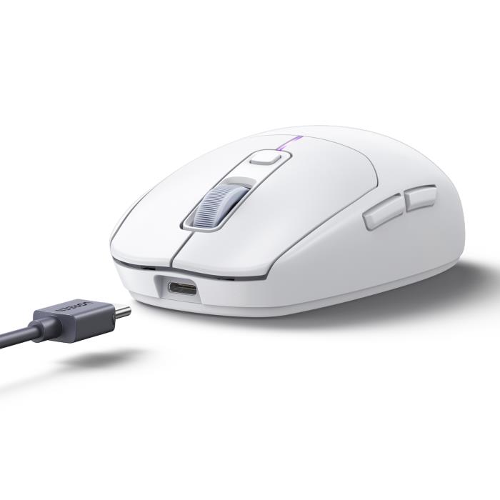 Mouse Wireless 2.4 GHz & Bluetooth UGREEN MU103 White15629