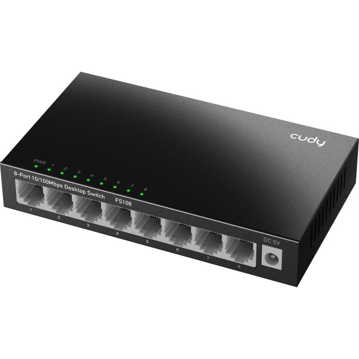 Fast Εthernet 8 port switch Metal Cudy FS108