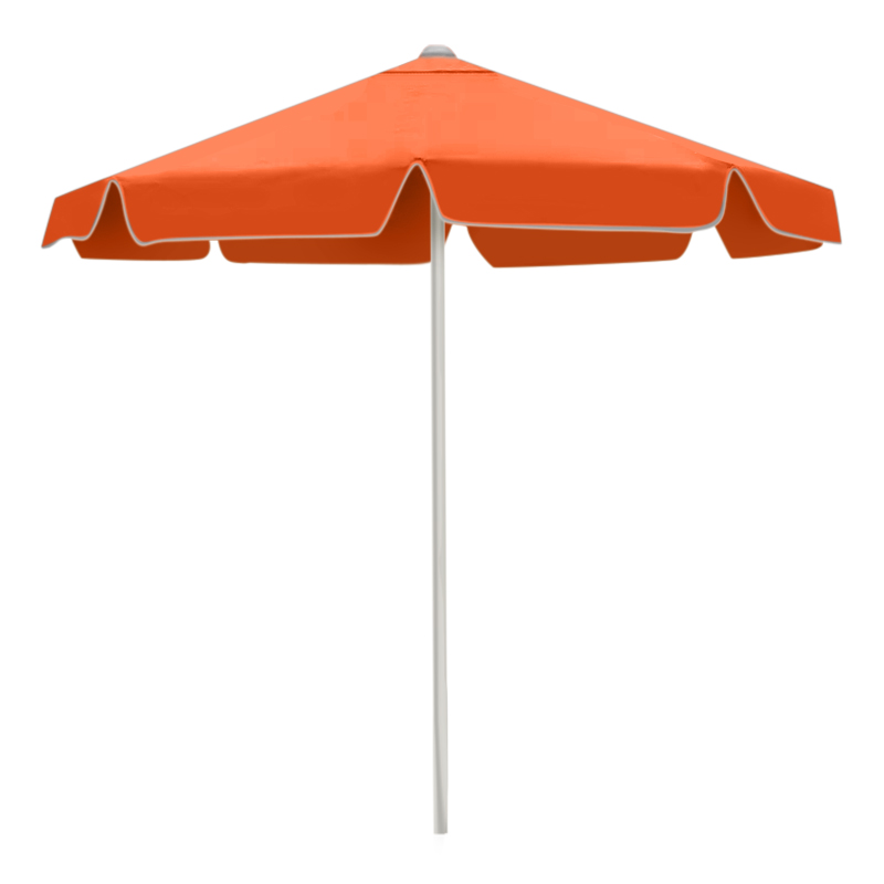Ομπρέλα μεταλλική επαγγελματική σε πορτοκαλί χρώμα Ø2