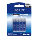 Μπαταρίες Αλκαλικές AAA LogiLink LR03B4 (4τμχ)