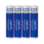 Μπαταρίες Αλκαλικές AAA LogiLink LR03B4 (4τμχ)