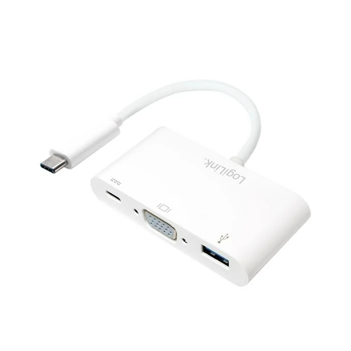 Type-C 3.2 to VGA/Type-C/USB Logilink UA0260 Type-C 3.2 to VGA/Type-C/USB Logilink UA0260