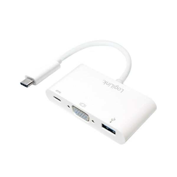 Μετατροπέας USB-C σε VGA/Type-C/USB Logilink UA0260