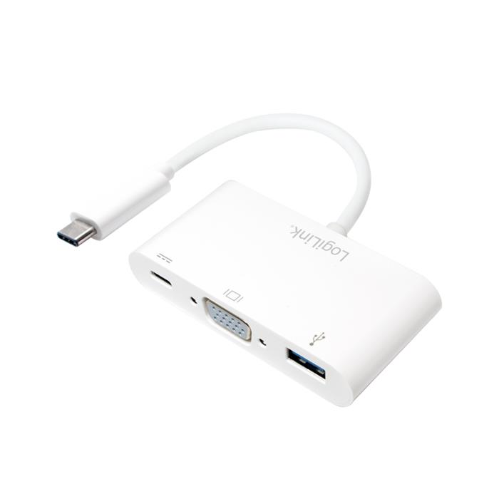 Μετατροπέας USB-C σε VGA/Type-C/USB Logilink UA0260 Μετατροπέας USB-C σε VGA/Type-C/USB Logilink UA0260