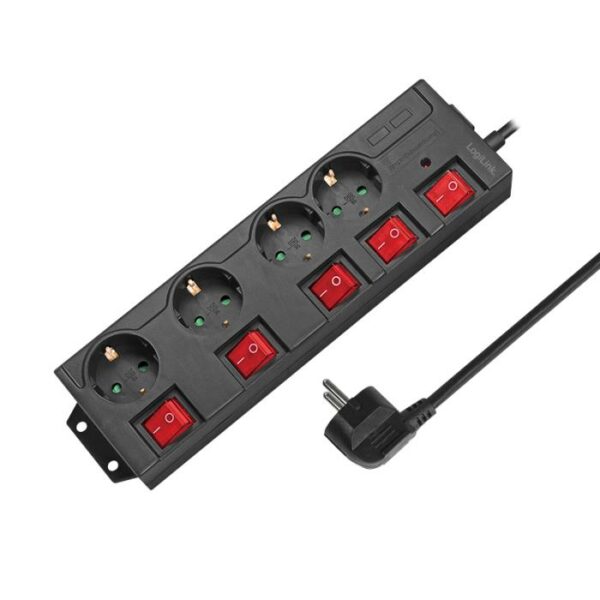 Πολύπριζο 4 Θέσεων LogiLink LPS251