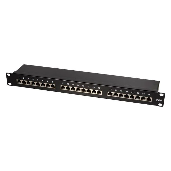 Patch Panel 19'' 24-port Cat.6 Logilink NP0055