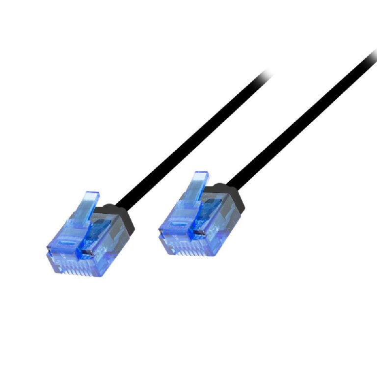 Καλώδιο Δικτύου UTP CAT6A LogiLink CQ3013U 0.30m Μαύρο