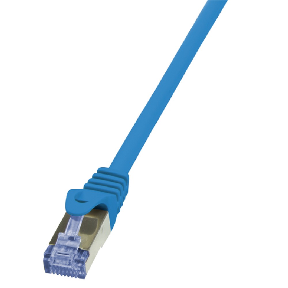 Καλώδιο Δικτύου S/FTP CAT6A LogiLink CQ3016S 0.25m Μπλε Καλώδιο Δικτύου S/FTP CAT6A LogiLink CQ3016S 0.25m Μπλε