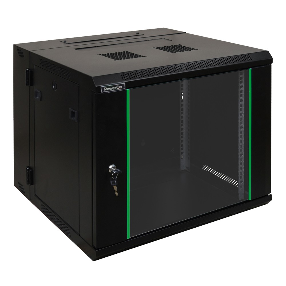 Επιτοίχια Καμπίνα 12U Power On DSW.6612 Double Section 600x600x635mm Επιτοίχια Καμπίνα 12U Power On DSW.6612 Double Section 600x600x635mm