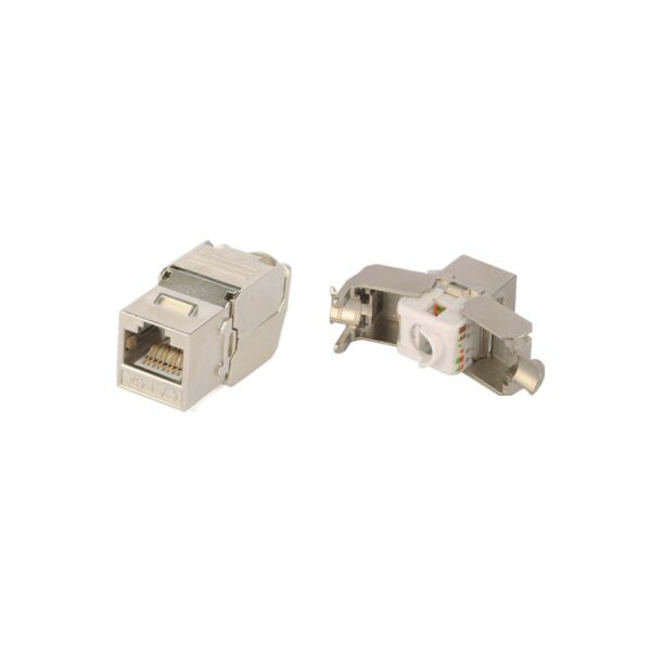 Βύσμα Keystone RJ45 CAT6A Power On KJ-C6A-F001 FTP Toolless
