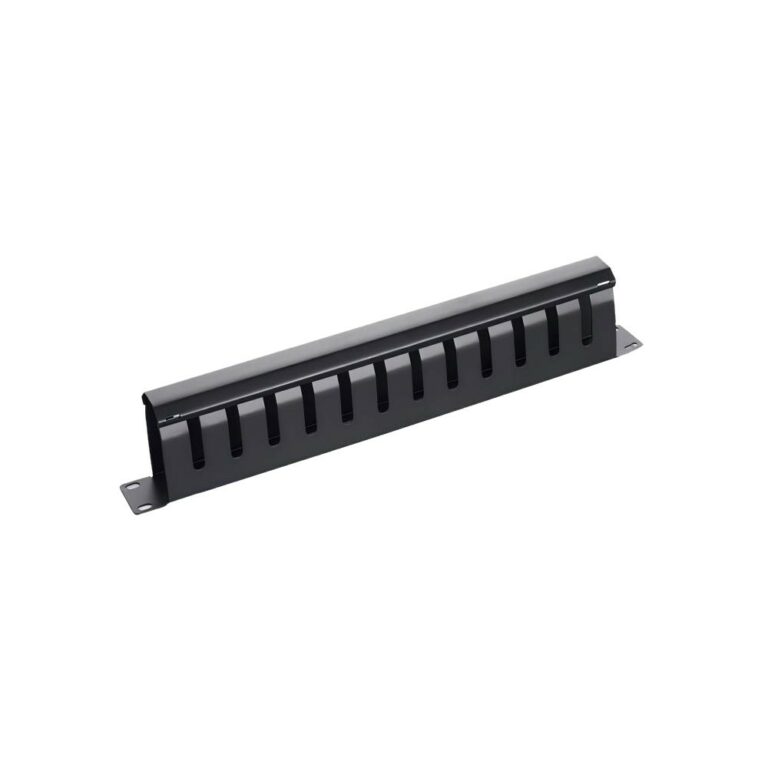 Οδηγός Καλωδίων 12 Θέσεων 1U Power On CM-121-13 με Αφαιρούμενο Μπροστινό Πάνελ