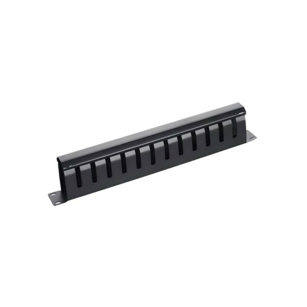 Οδηγός Καλωδίων 12 Θέσεων 1U Power On CM-121-10 με Αφαιρούμενο Μπροστινό Πάνελ