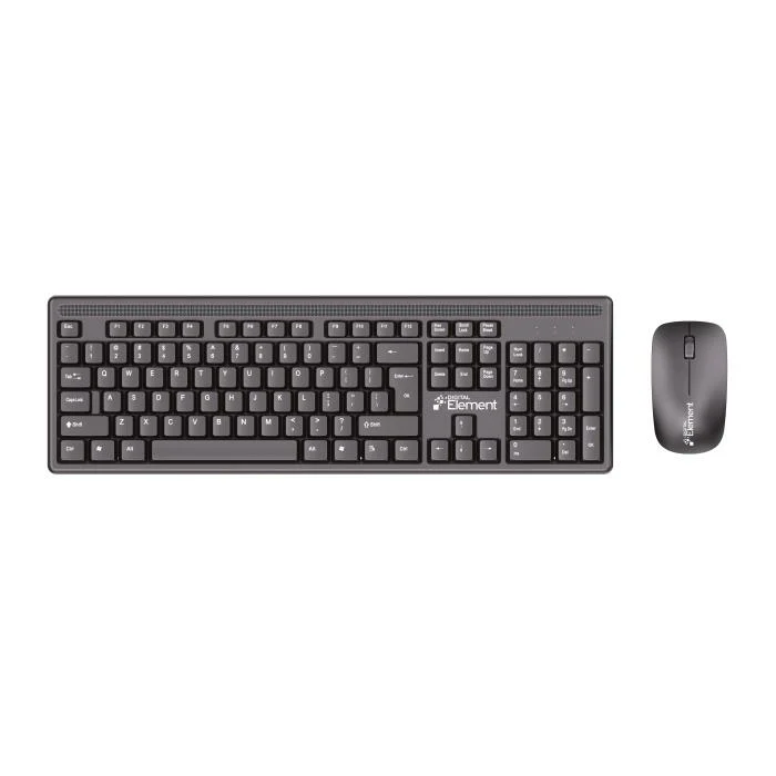 Keyboard & Mouse Wireless Element KB-255WMS v2.0