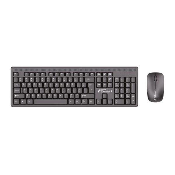 Ασύρματο Πληκτρολόγιο & Ποντίκι Element KB-255WMS v2.0