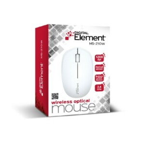 Ασύρματο Ποντίκι 2.4 GHz Element MS-210W Λευκό - Image 3