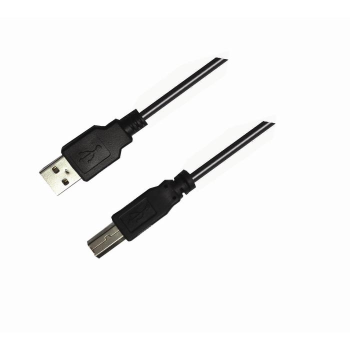 Καλώδιο USB 2.0 σε USB-B M/M Aculine USB-006 5m Μαύρο Καλώδιο USB 2.0 σε USB-B M/M Aculine USB-006 5m Μαύρο