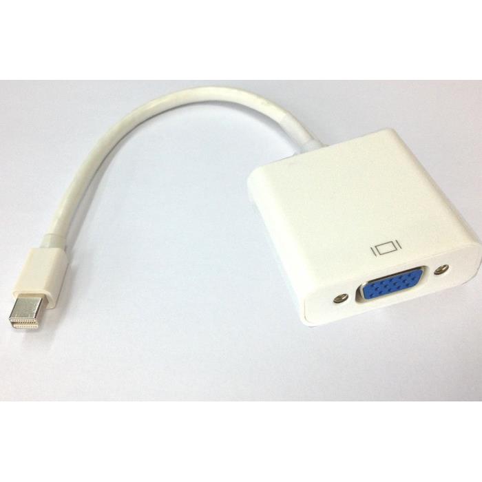 Μετατροπέας Μini DP σε VGA M/F Aculine AD-003 Μετατροπέας Μini DP σε VGA M/F Aculine AD-003