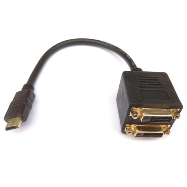 Splitter HDMI σε 2xDVI Aculine AD-042