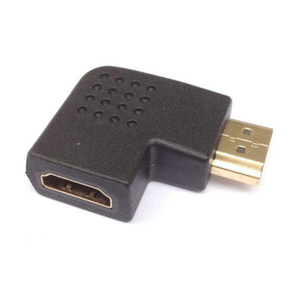 Αντάπτορας HDMI M/F 90 Μοιρών Aculine AD-030