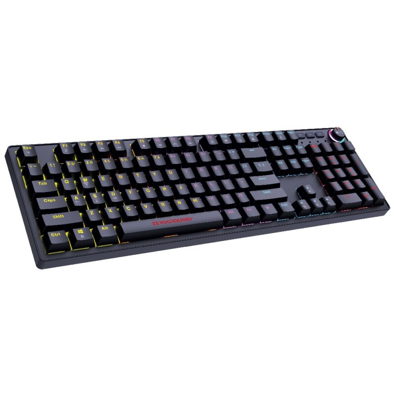 Ενσύρματο Μηχανικό Πληκτρολόγιο Gaming RGB Zeroground KB-3900G SAKIMO v2.0