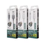 Καλώδιο Φόρτισης WK WDC-092 USB σε Micro USB 2m Λευκό