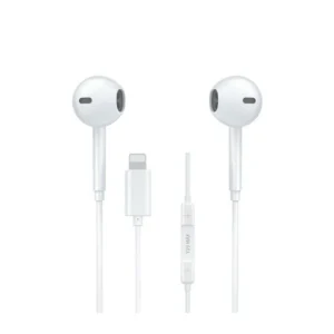 Earphone WK Y19 Max Lightning White