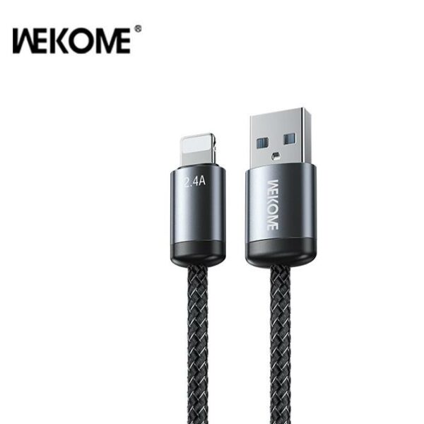 Καλώδιο Φόρτισης WK WDC-32 USB σε Lightning 1m Μαύρο