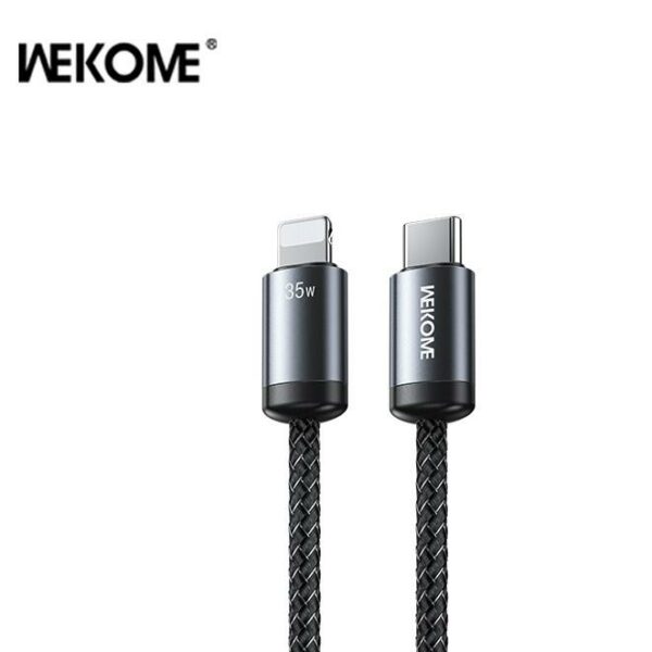 Καλώδιο Φόρτισης WK WDC-33 USB-C σε Lightning PD 35W 1m Μαύρο