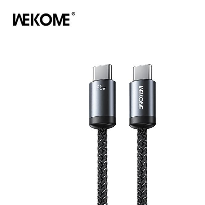 Καλώδιο Φόρτισης WK WDC-35 USB-C σε USB-C PD 65W 1m Μαύρο Καλώδιο Φόρτισης WK WDC-35 USB-C σε USB-C PD 65W 1m Μαύρο