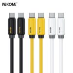 Καλώδιο Φόρτισης WK WDC-28 USB-C σε USB-C PD 65W 1m Λευκό
