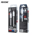 Καλώδιο Φόρτισης WK WDC-28 USB-C σε USB-C PD 65W 1m Λευκό