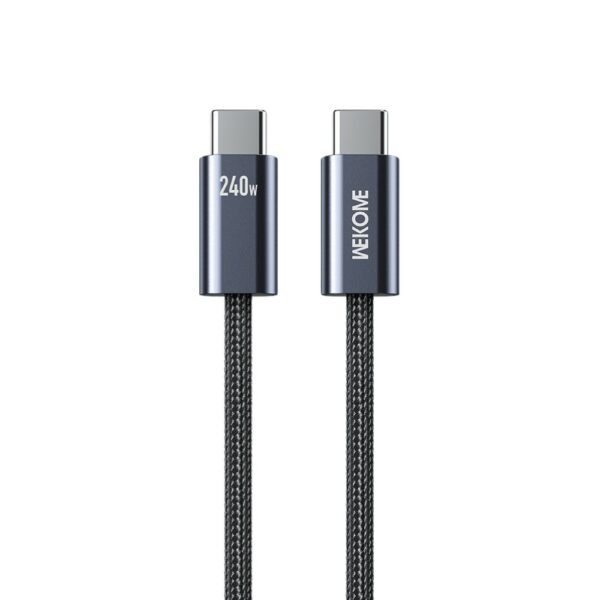 Καλώδιο Φόρτισης WK WDC-23 USB-C σε USB-C PD 240W 1m Μαύρο