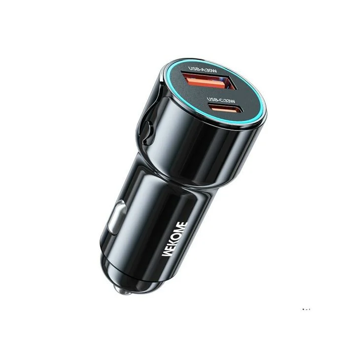 Car Charger WK 63W PD+USB QC Tarnish WP-C49 Car Charger WK 63W PD+USB QC Tarnish WP-C49