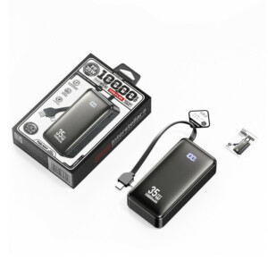 με καλώδιο USB-C/Lightning Μαύρο