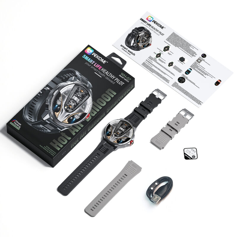 Smartwatch WK WH-07 Ασημί
